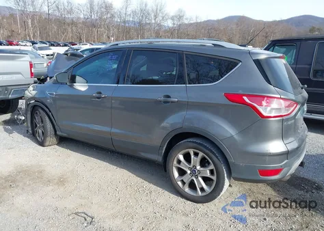 2014 Ford Escape Titanium из США, поврежденный, VIN 1FMCU0J95EUD70483